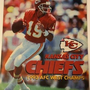 Kansas City Chiefs Promo Magazine - ‘94 & ‘95